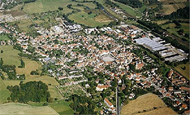 Luftaufnahme von Ostritz
