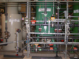 Ionenaustauscher, CO2-Rieseler